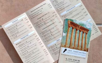 Flyer – F&M Falafel and More